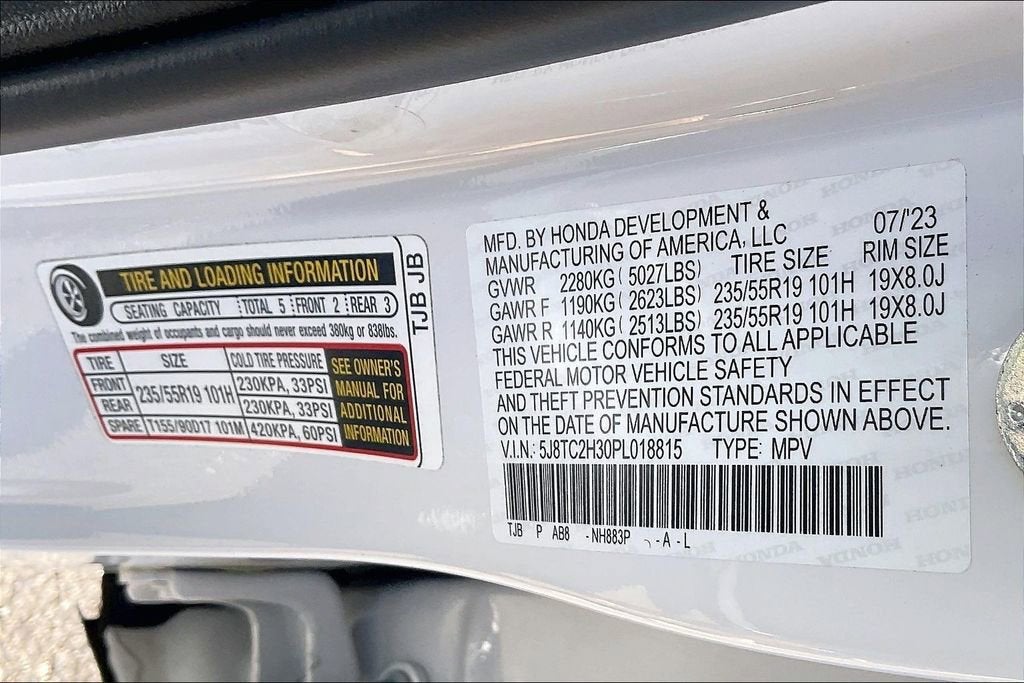 2023 Acura RDX 4DR SH-AWD