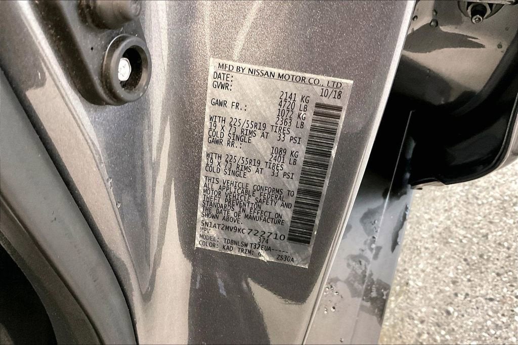 2019 Nissan Rogue SL