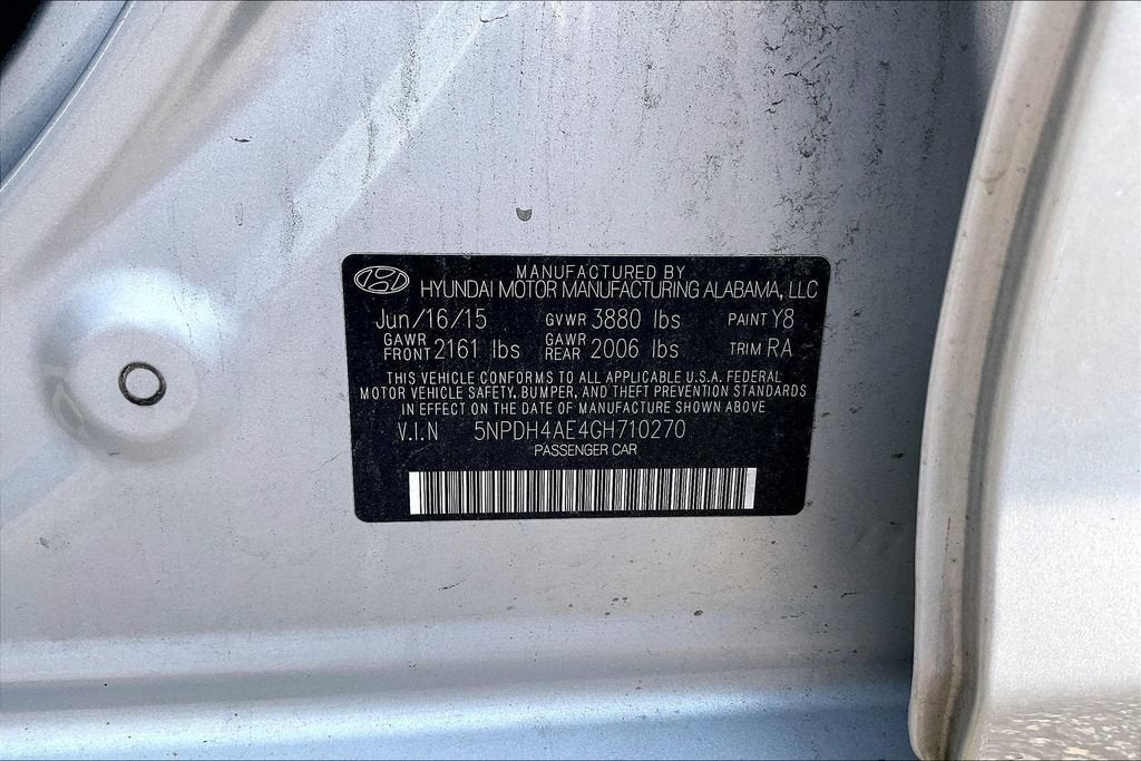 2016 Hyundai Elantra SE