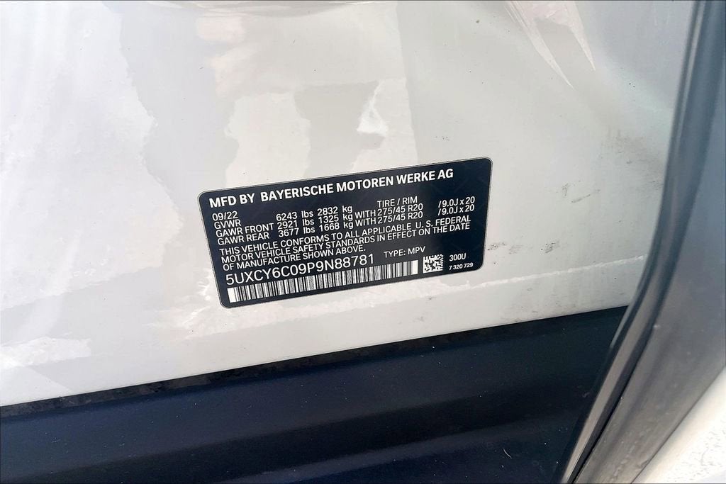 2023 BMW X6 xDrive40i