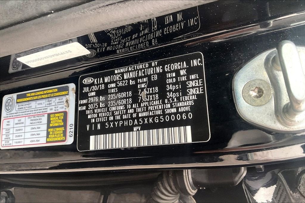 2019 Kia Sorento EX V6