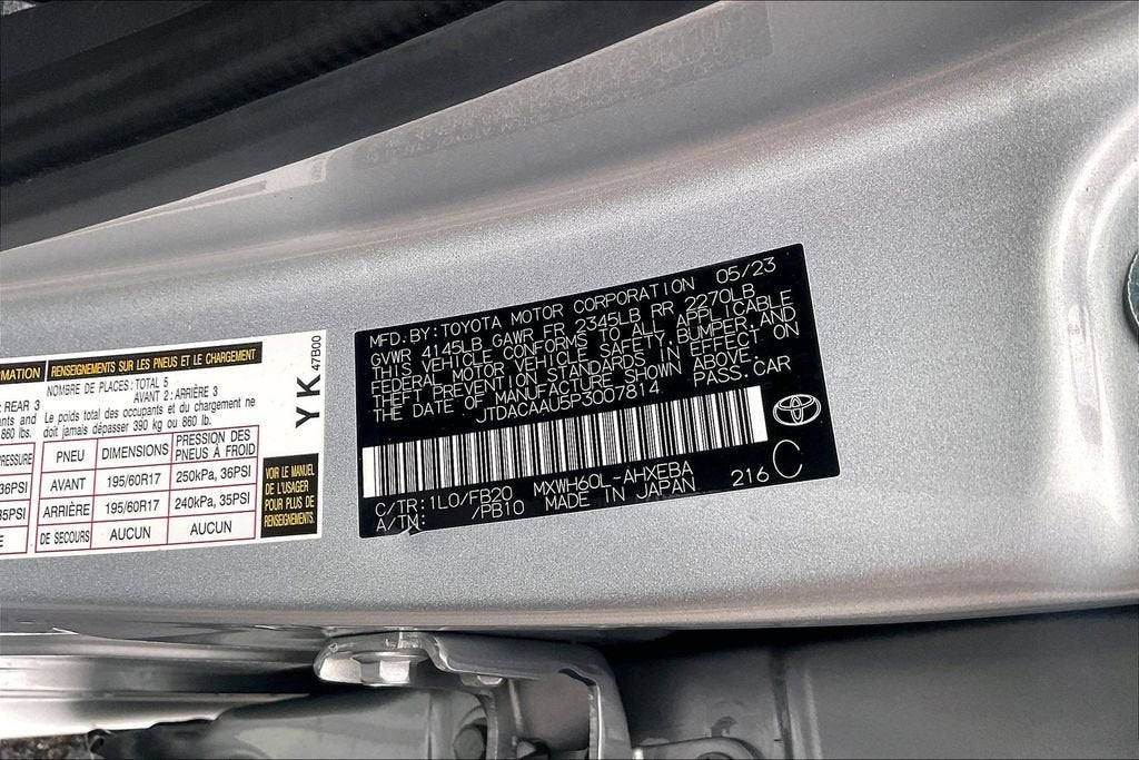 2023 Toyota Prius LE