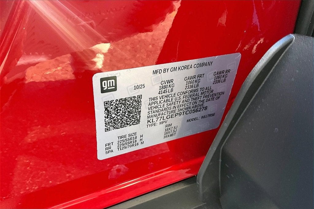 2026 Chevrolet Trax 1RS