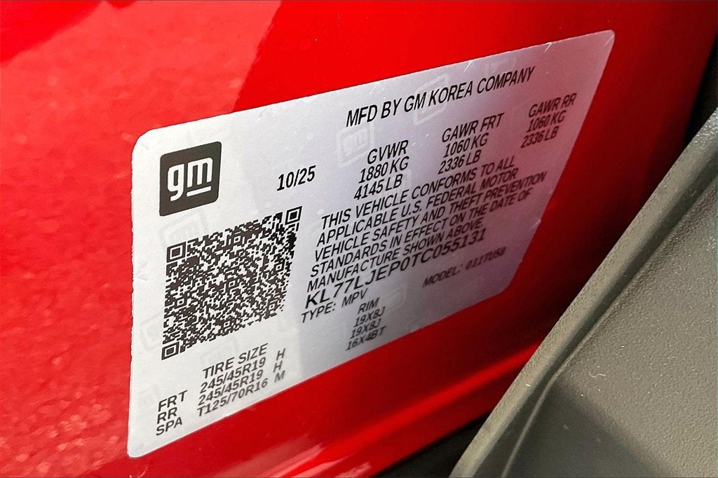 2026 Chevrolet Trax 2RS