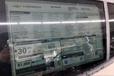 2026 Chevrolet Trax 2RS