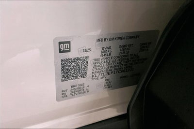 2026 Chevrolet Trax 2RS