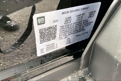 2026 Chevrolet Trax 2RS