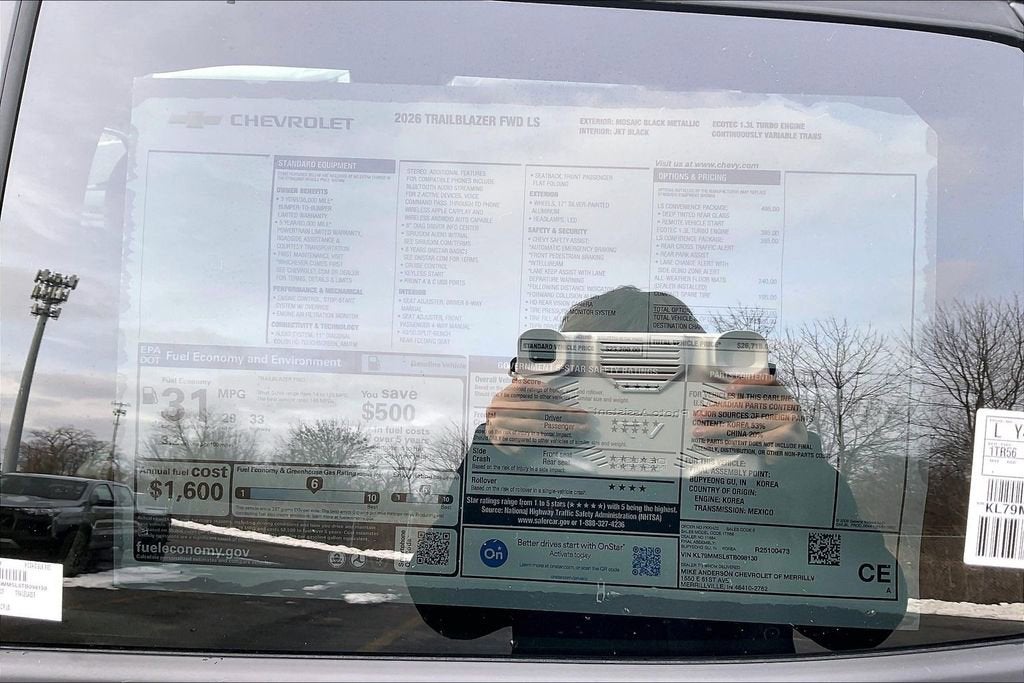 2026 Chevrolet Trailblazer LS