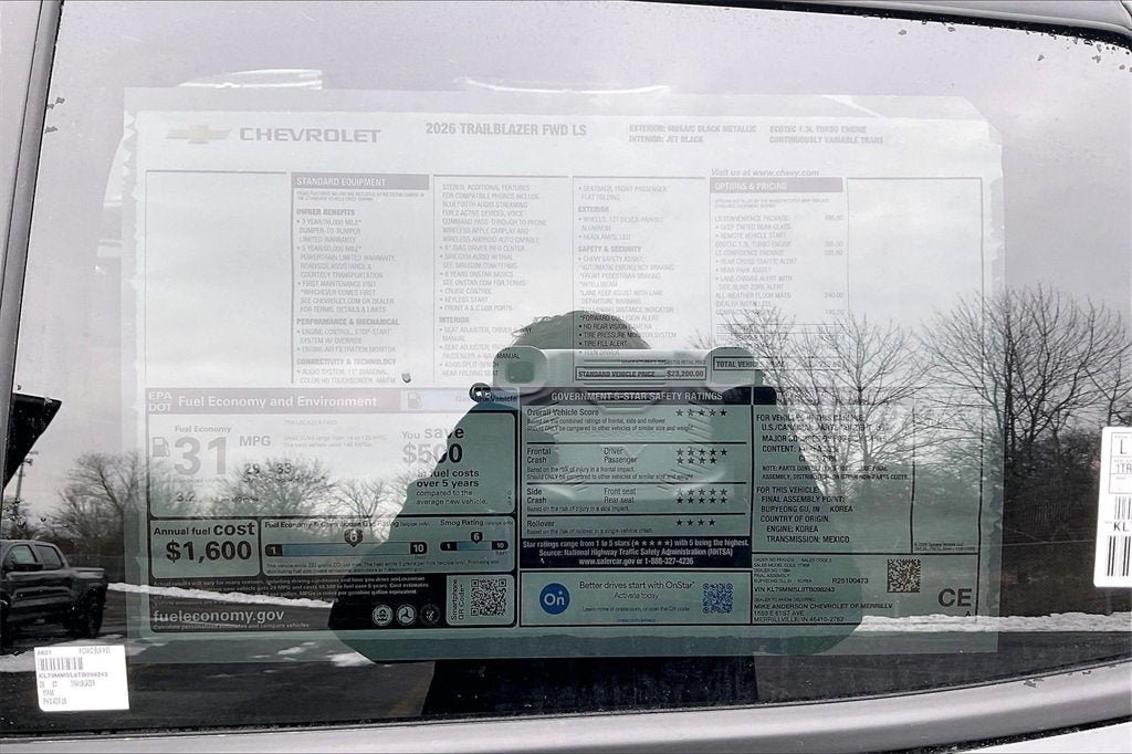 2026 Chevrolet Trailblazer LS