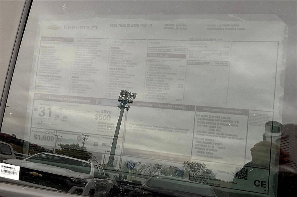 2026 Chevrolet Trailblazer LT