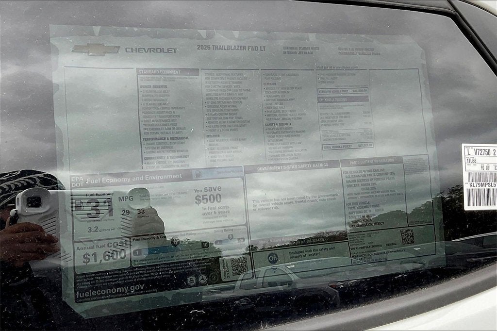 2026 Chevrolet Trailblazer LT