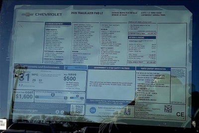 2026 Chevrolet Trailblazer LT