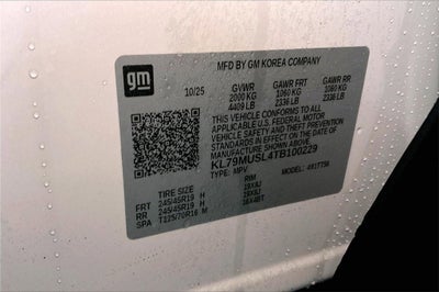 2026 Chevrolet Trailblazer RS