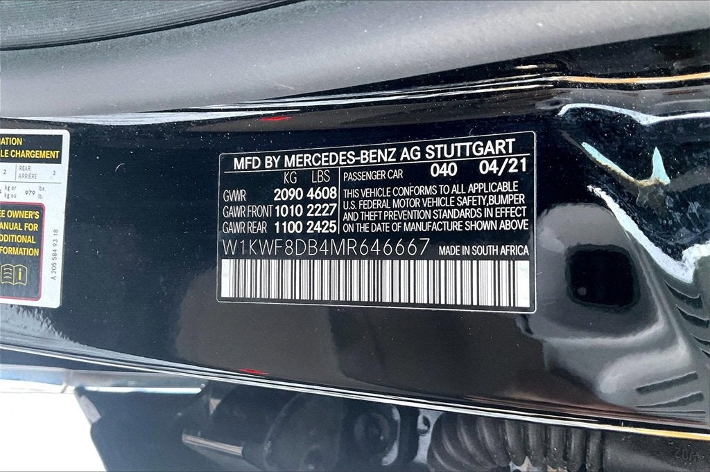 2021 Mercedes-Benz C-Class C 300