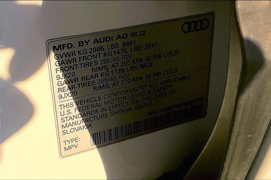 2023 Audi Q7 Premium