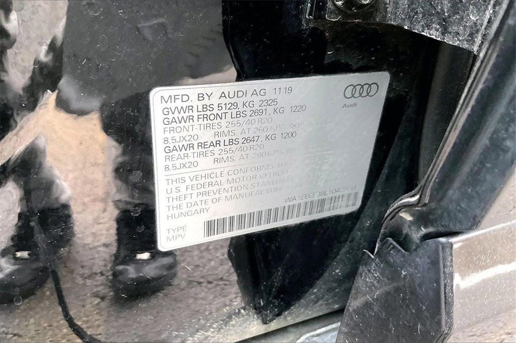 2020 Audi Q3 S line Premium Plus