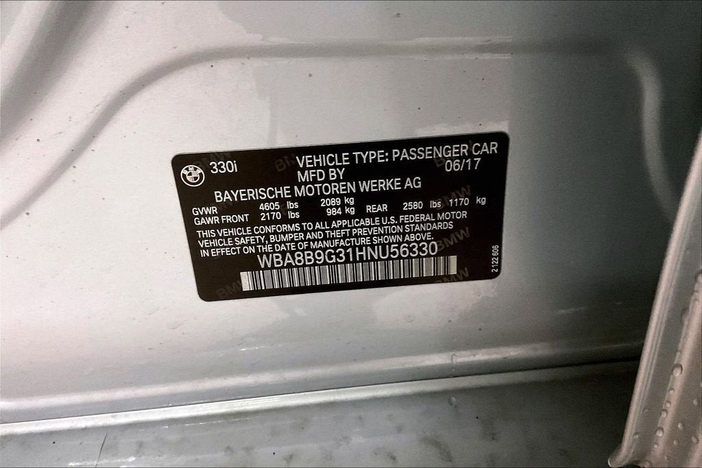 2017 BMW 3 Series 330i