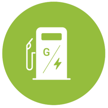 Hybrid EV Icon